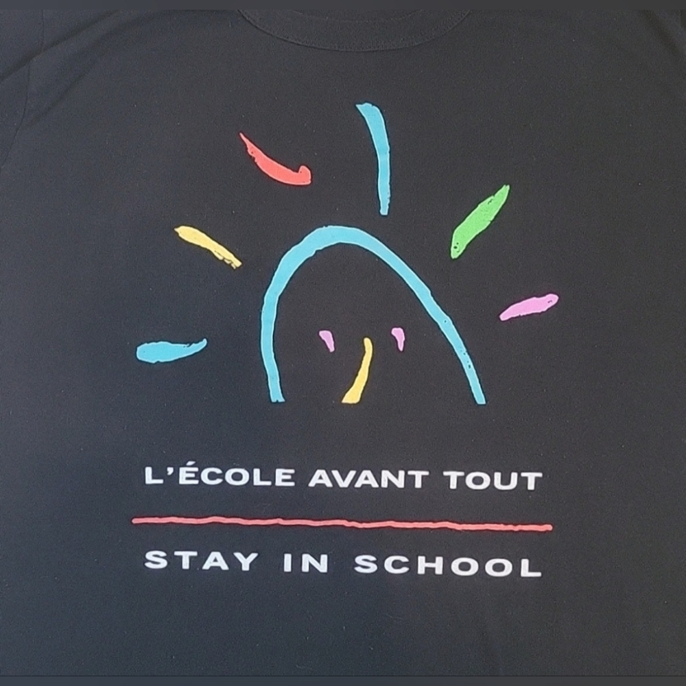 Vintage Bilingual Education Tee